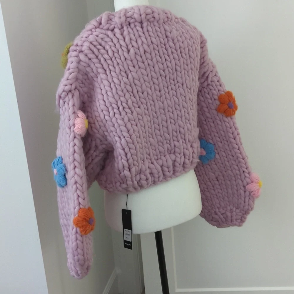 CLEARANCE NWT Beulah Cardigan 0/S - Picture 6 of 8